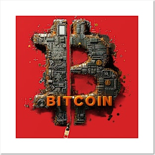 Bitcoin: Inside the Blockchain Posters and Art